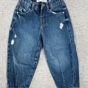 Zara baggy denim Jeans. Size : 98cm
